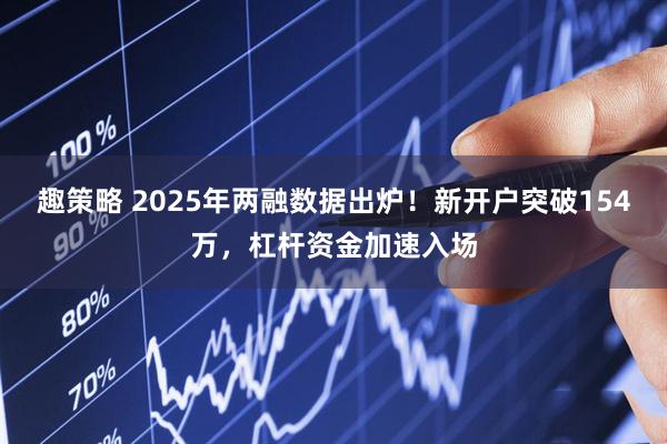 趣策略 2025年两融数据出炉！新开户突破154万，杠杆资金加速入场